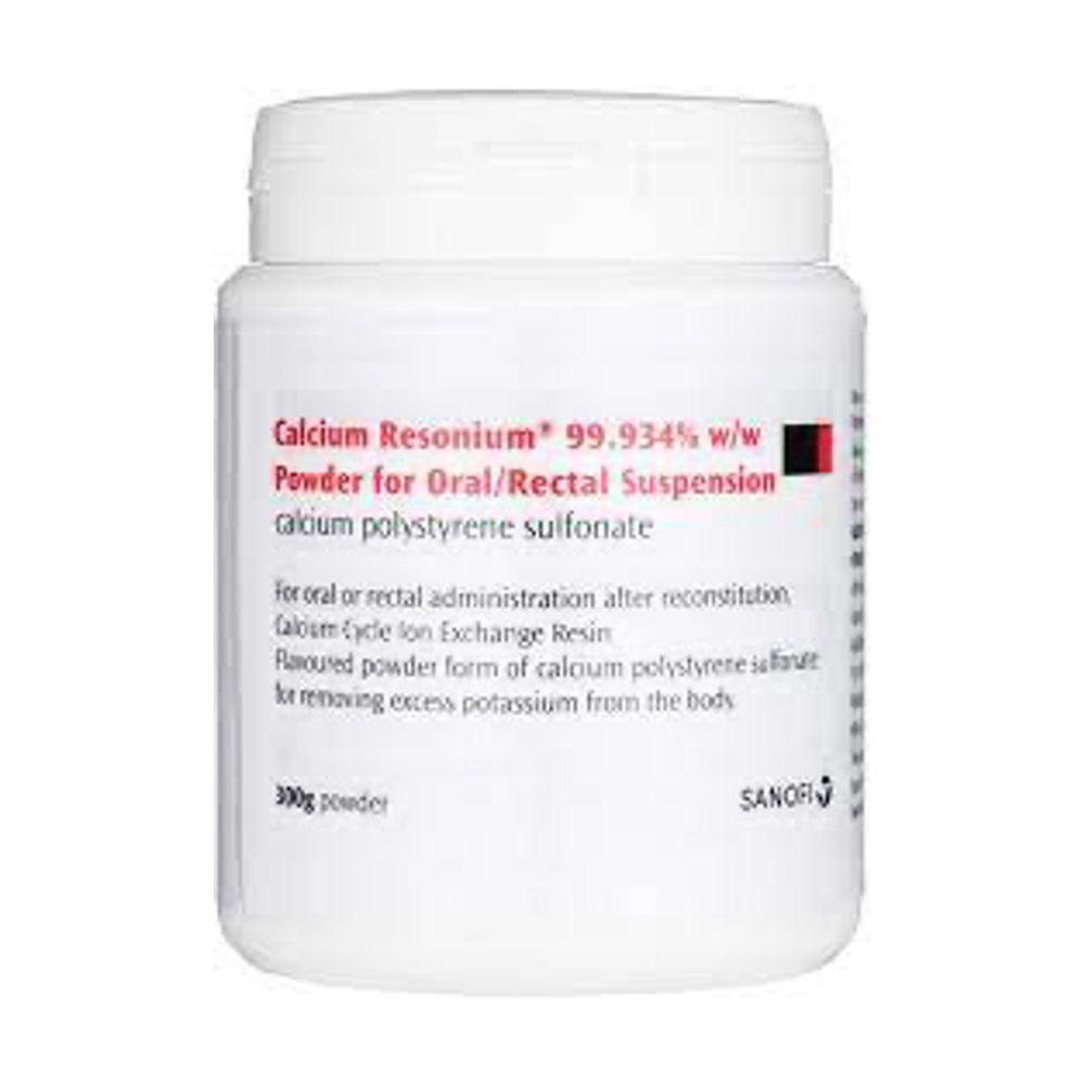 Calcium Resonium powder 99.934% w/w - 300g (P) – Marks Tey Pharmacy