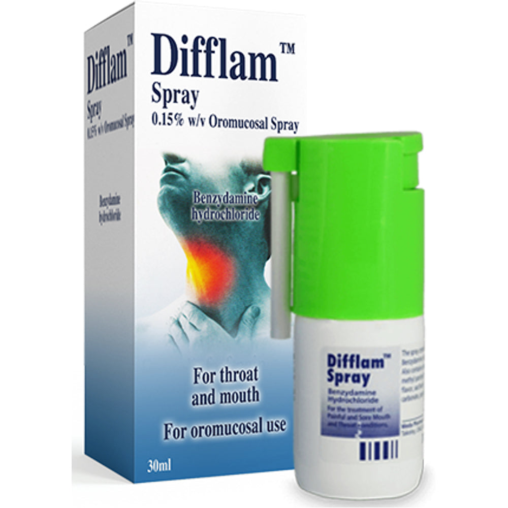 Diffin Spray Difflam Spray 30ml (P) – Marks Tey Pharmacy